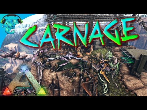 ARK Raid - Entire Server Attacks Nerd Parade Ragnarok Base! ARK Ragnarok PVP E41