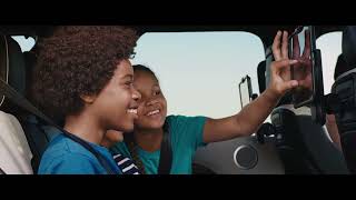 Land Rover watching videos in the car