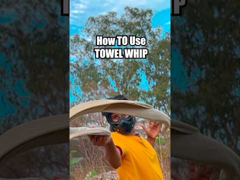 TUTORIAL - How To Use a Towel Whip? Watch full video - #shorts  #towelwhip #towels #whip