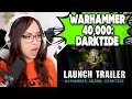 Warhammer 40,000: Darktide - Launch Trailer REACTION !!!