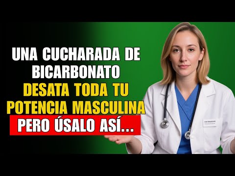 Hombres mayores de 60: ¡10 aplicaciones del bicarbonato para las erecciones que pocos conocen!