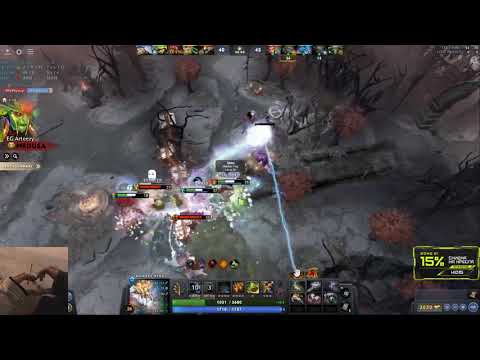 Quinn / CCNC rages because failed gank on Arteezy!