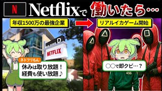 世界最強のエンタメ企業Netflixで働くとどうなるのかずんだもんで再現してみた。