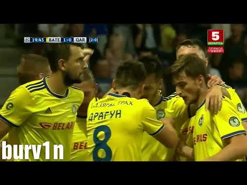 БАТЭ — Карабах (14/08/2018) 1:0 Мирко Иванич / Лига Европы 3 кв раунд / Борисов / Азербайджан