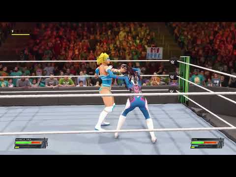 WWE 2K22 Rainbow Mika VS D.va