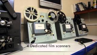 preview picture of video 'How we transfer Cine film to DVD super 8 standard 8 and 16mm'
