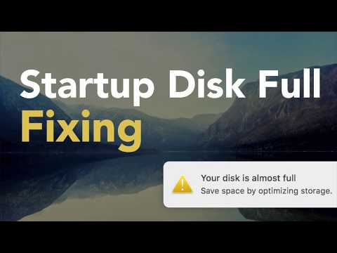 Startup Disk Full Fixer - Clean Up your Mac from Junk Files