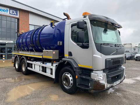 VOLVO FE320 6X4 COMBINATION VACUUM TANKER 2015 - SF65 TTV