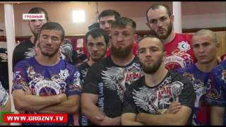 Чеченские спортсмены  перенимают опыт у экс-чемпиона мира по версии WBO Дмитрия Пирога 