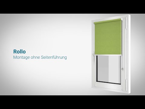 Estika Rollo für Fenster ohne Bohren - Montageanleitung