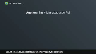 38A The Parade, Enfield NSW 2136 | AuPropertyReport.Com