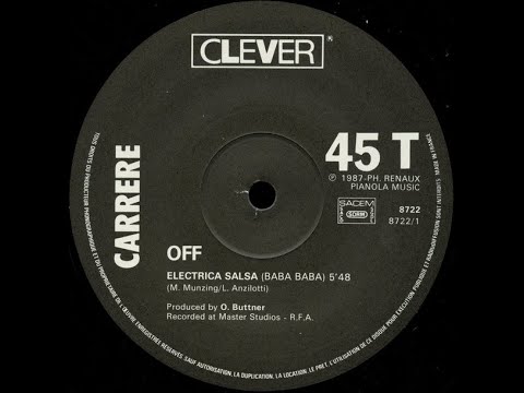 ELECTRICA SALSA (BABA BABA)(VOCAL VERSION)(OFF) 12" VINYL 1987