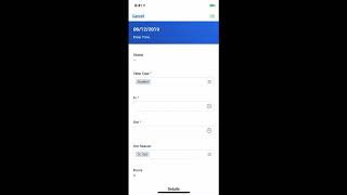Mobile   Entering Time   Student Employees