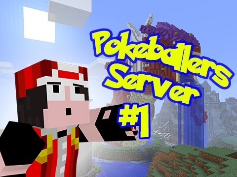 Minecraft: Pixelmon Pokeballers Server - Episode 1 - I HAS A GUN!!