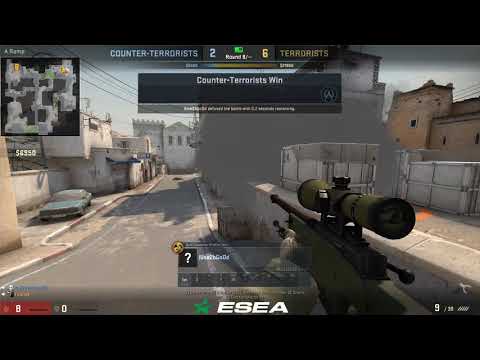 CS:GO - PRACTICE? v4 ninja defuse... January 8 2018 r8 esea match 12222560