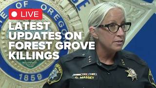 WATCH LIVE: Washington County sheriff gives update on Forest Grove killings
