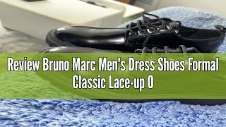 Review Bruno Marc Men's Dress Shoes Formal Classic Lace-up Oxfords,Size 9.5,Black,SBOX2416M