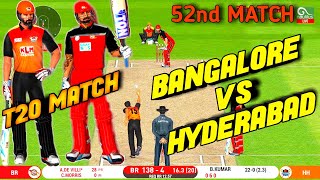 IPL 2020-ROYAL CHALLENGERS BANGALORE VS SUNRISERS HYDERABAD MATCH IN Real Cricket™ 20 | RCB VS SRH