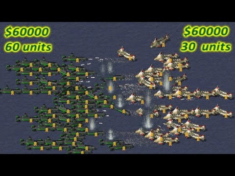 Typhoon vs Boomer - Same Cost Battle: Red Alert 2