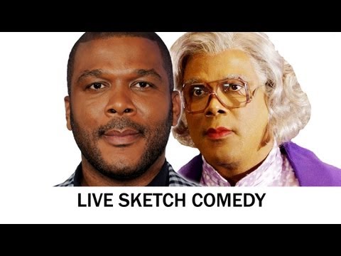 Tyler Perry as Alex Cross - Live Sketch Comedy