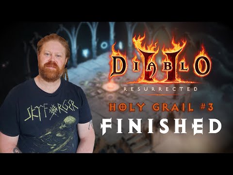 Diablo 2 Resurrected Druid Holy Grail Part 13 - Last 10 items, the finale!