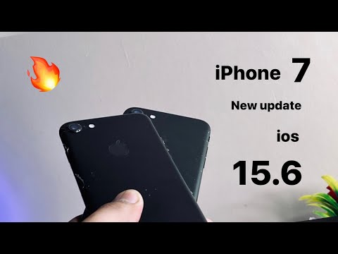 New update for iPhone 7 ios 15.6 🔥