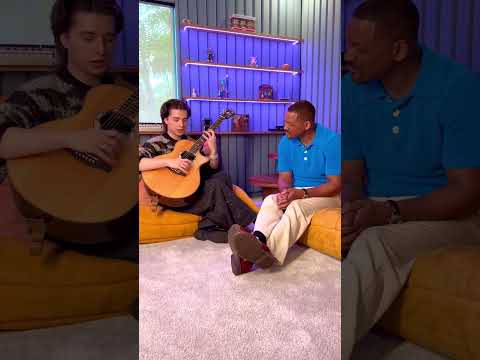 We were not ready for THIS duo 🔥 @MarcinGuitar x @WillSmith