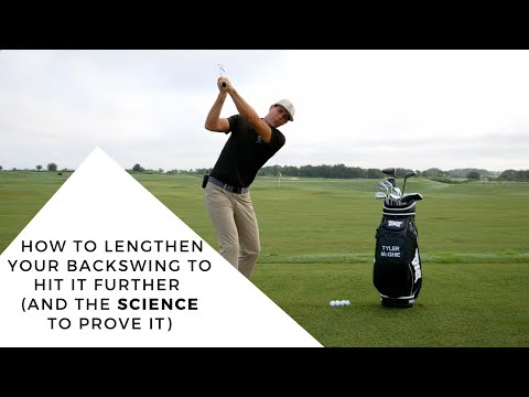HOW TO LENGTHEN YOUR BACKSWING TO HIT IT FURTHER (and the science to prove it!) #golftip #golflesson
