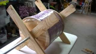 How to Build a Cable or Rope Spool Stand