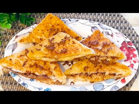 Chocolate Cheese Sandwich Recipe | How To Make Healthy Sandwich At Home
