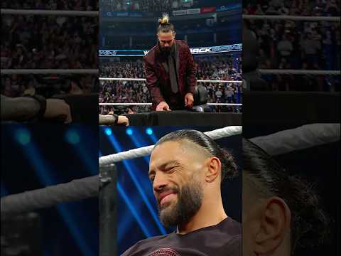 Don't think Roman Reigns took too kindly to what Seth Rollins had to say 😬