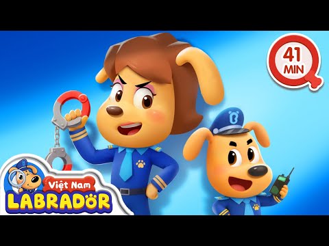 Đặc vụ Linh Dương | Bố mẹ Labrador | Hoạt hình thiếu nhi 👮 Cảnh sát trưởng Labrador Vietnam 🚔