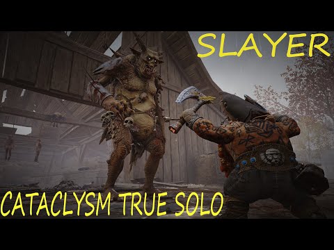 Slayer - Cataclysm True solo - Dual Axes/Throwing Axes - Against the Grain - Warhammer Vermintide 2