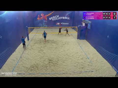 09:55 Y. Bohdashkin / Y. Sulyma - A. Antonenko / D. Svyrydenko 24.08.2022 | Winners Beach Volleyball