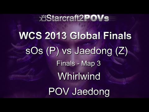 SC2 HotS - WCS 2013 Global Finals - sOs vs Jaedong - Finals - Map 3 - Whirlwind - Jaedong