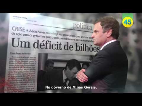 Comercial da campanha de Aécio Neves (Conheça a trajetória de Aécio - 20/10/2014)