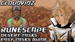 Runescape Desert Easy Tasks Guide HD