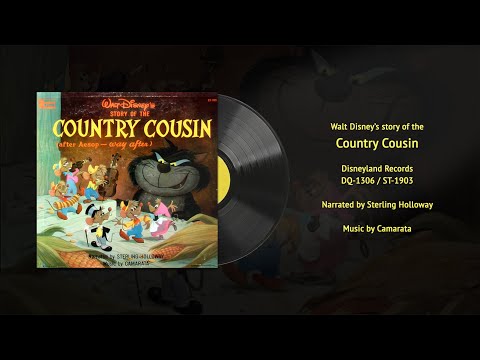 Walt Disney's Country Cousin (DQ-1306) | Vintage Disney Vinyl Restored