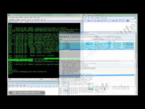 LabMinutes# RS0011 - Cisco Router and Switch DHCP Configuration