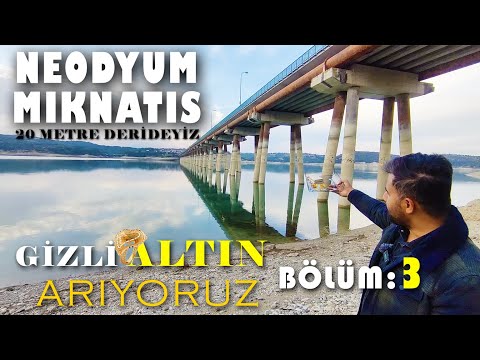 NEODYUM MIKNATIS İLE ALTIN ARAMA - ÇOK GÜÇLÜ MIKNATISLARI ÇIKARABİLDİK Mİ..? - GİZLİ ALTIN AVI -