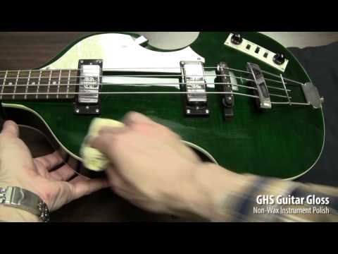 GHS Strings - Guitar Gloss Cleaning Demo