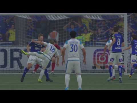 GIF Sundsvall vs Djurgårdens IF - 0-3 - Allsvenskan (Fifa 17, Career Mode)