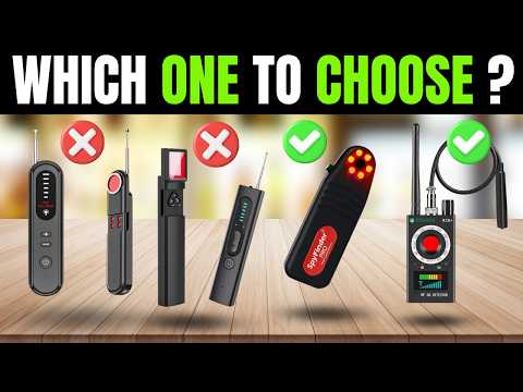 ✅ 7 BEST Hidden Camera Detectors on Amazon [2026] 🔍 Anti Spy Camera Finder Devices for Travel Review