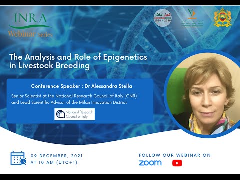 INRA Webinar: “The Analysis and Role of Epigenetics in Livestock Breeding” by Dr Alessandra Stella