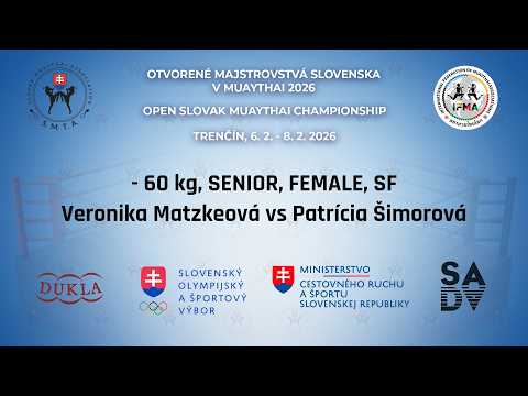 Veronika Matzkeová vs Patrícia Šimorová  - 60 kg, SENIOR, FEMALE, SF