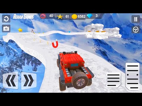 Offroad Jeep Driving Stunt 3D - Car Stunts Android Gameplay - Car Simulator