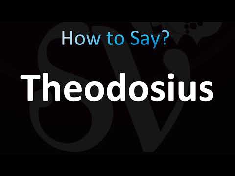 How to Pronounce Theodosius (Correctly!)