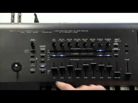 Korg Kronos Music Workstation Video Manual Part 2- Program Mode