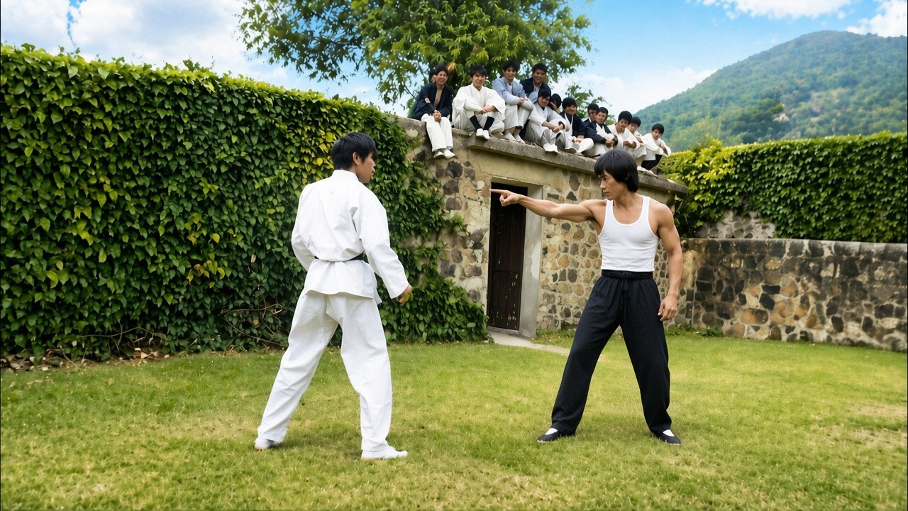 We FINALLY Have REAL Footage Of Bruce Lee's Fight Against Karate Blackbelt!【FULL FIGHT】