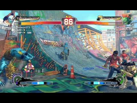 Ultra Street Fighter IV battle: Vega vs Blanka